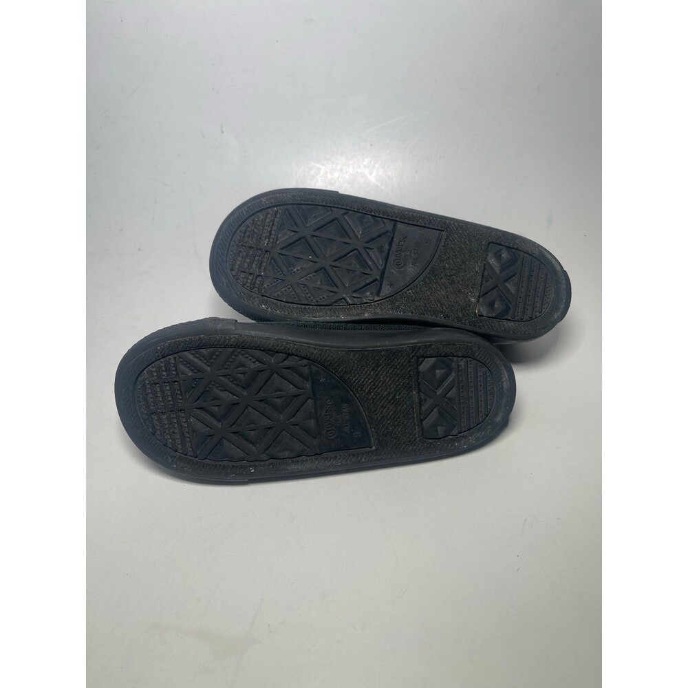 Toddler Black Converse size 9 - Picture 7 of 8